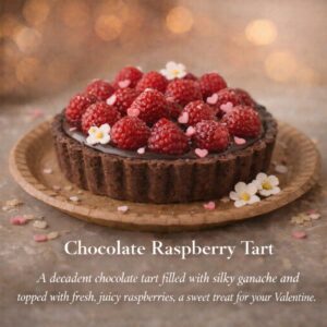 Chocolate Raspberry Tart